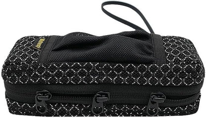 Portable Power Bank Bag for Anker A1695 Zolo 165W Power Source Breathable Ventilate Outdoors Travel Carrying Case Black