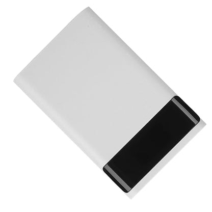 ABS Portable DIY Battery Case Kit for Charging, DIY Power Bank for All Mobile Phone, Black, 5V2A Output, Model, 85g (White)