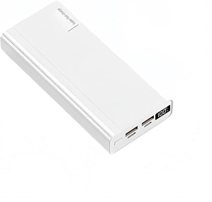 22.5W 1260110 Battery Case Ensuring Fast Charging Enclosure Box Detachable Mobile Power for Electronics Fast Charging White