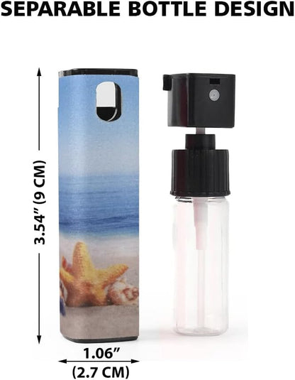 WIRESTER Screen Cleaner Spray Kit, All-in-One Spray and Wipe Cleaner, Touchscreen Mist Cleaner for Cell Phones, Tablets, iPad, Computer, Laptop, TV and Car Screens - Seashells On The Beach