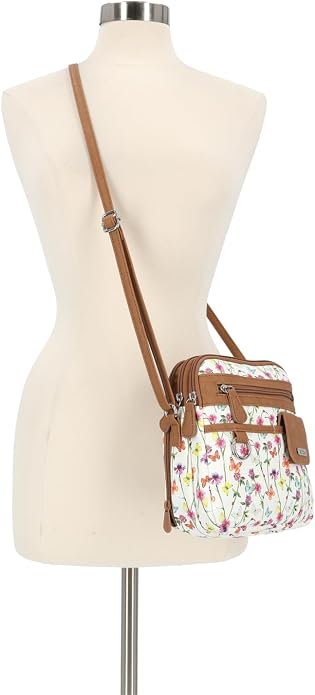 Multisac Women's MultiSac North South Mini Zip Around Crossbody