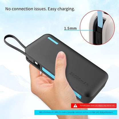 Silicone Protective Case for CUKTECH CP25 20000mAh Power Bank Long Lasting Protection and Full Functional Access (Gray)