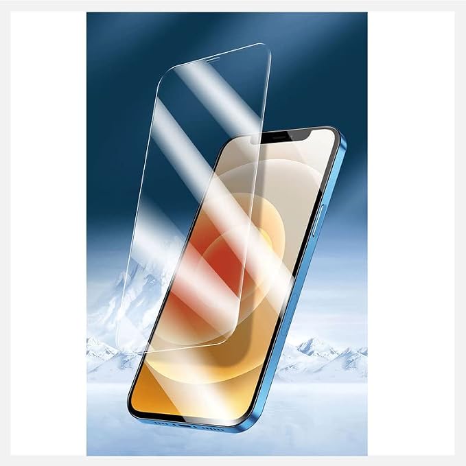 Cover for ZTE Blade A73 (6.52 inch) Case + Screen Protector，Tempered Glass 9H Hardness Protective Film and Soft Silicone Bumper Shell Transparent TPU Phone case -Fragments