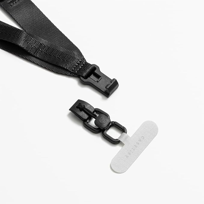 CASETiFY Fidlock Snappy Cross-body Strap - Black/Mulberry