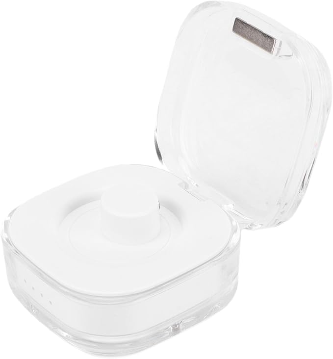 aqxreight Smart Type C Fast Charging Portable Magnetic Smart Charger Box Charging Case Fit for R02 R03 R06 R11M (White)