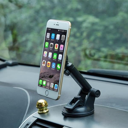 Car Mount Magnetic Holder Compatible with OnePlus 12/12R/11/10 Pro/10T/9/9 Pro/8 Pro 5G, Dash Windshield Telescopic Strong Grip Strong Magnets