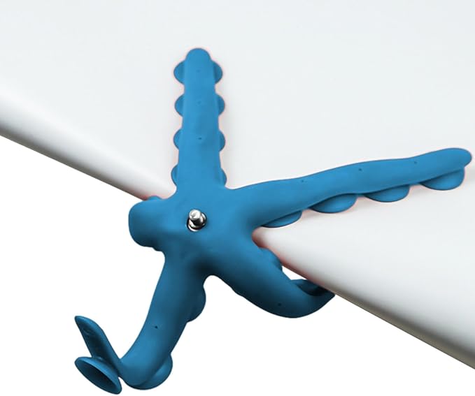 Flexible 5 Tentacles Suction Camera Holder | Octopus-Inspired Rubber Stand, Phone Holder, Strong SLR Stand, Cup Tentacles Grip