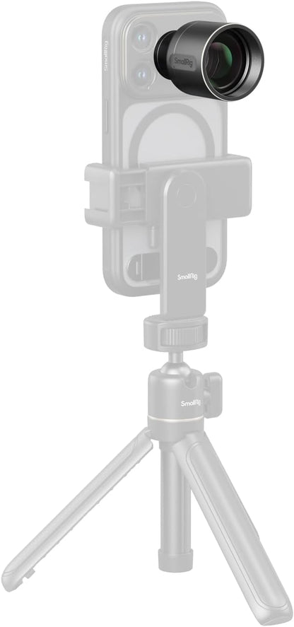SmallRig 2X Telephoto Lens for iPhone 17/16/15 Pro Max, 2X Magnification HD Lens with T-Mount for Phone Case, Compatible with Smartphone 4x/5x/8x Telephoto Camera - 5920