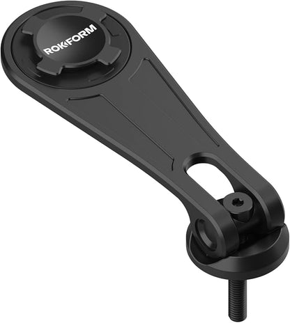 Rokform - Bike Mount, Adjustable Bicycle Phone Holder Fits Any Road or Mountain Bike with 1-1/8" Threadless Steer Tube, Compatible with Rokform Twist Lock Cases and Accessories (Black)
