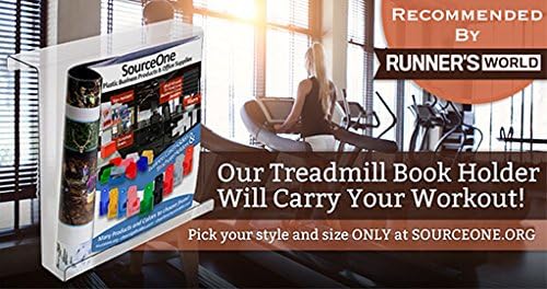 SOURCE ONE USA Made Ultra Small Compact Ipad/Kindle/Nook/Ereader Size Treadmill Book Holder