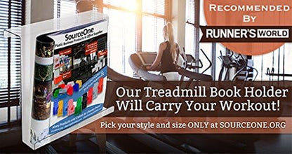 SOURCE ONE USA Made Ultra Small Compact Ipad/Kindle/Nook/Ereader Size Treadmill Book Holder