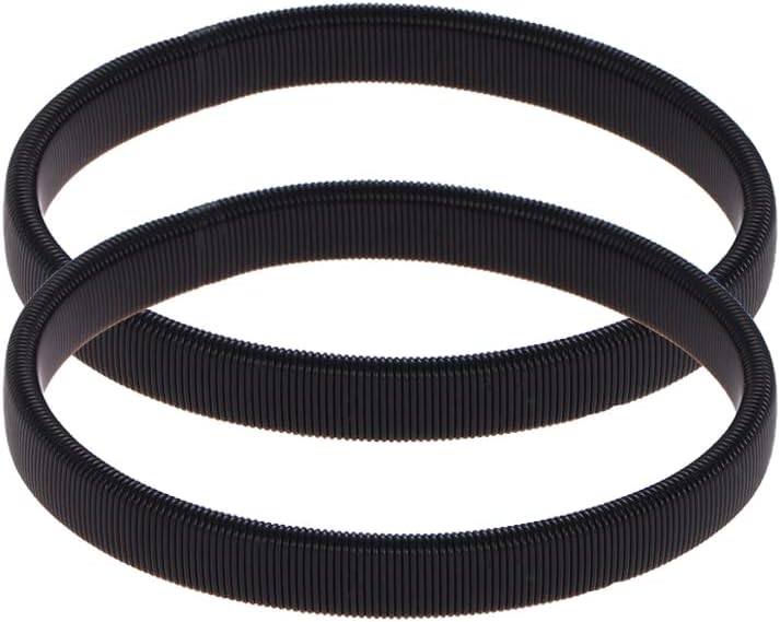 COLORFUL BLING 2-6pcs Metal Arm Band Adjustable Anti-Slip Bracelet Shirt Sleeve Holders Wrap Bangle Garters Stretch Armbands Set Gift