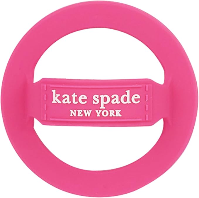kate spade new york Magnetic Phone Loop Grip - Removable and Collapsible - Pom Pom Pink