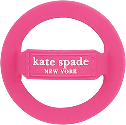 kate spade new york Magnetic Phone Loop Grip - Removable and Collapsible - Pom Pom Pink