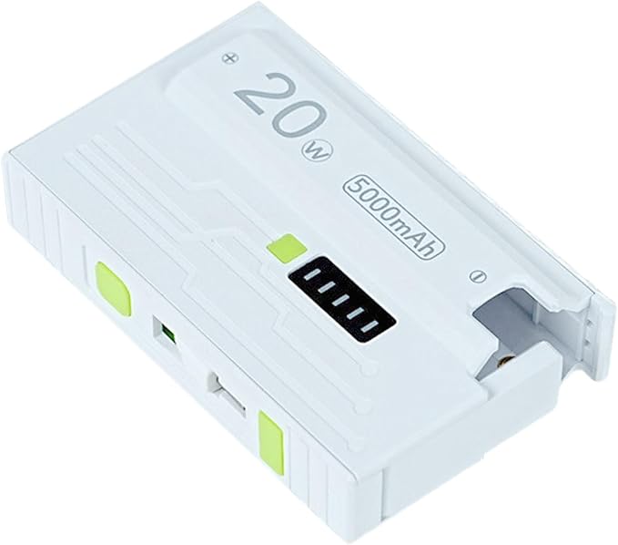 12700 Battery Charging Adapters Case Detachable NonWelding Design Portable Powerbanks Housing Shell Multiple Protections Type C Replaceable Battery Powerbank Case
