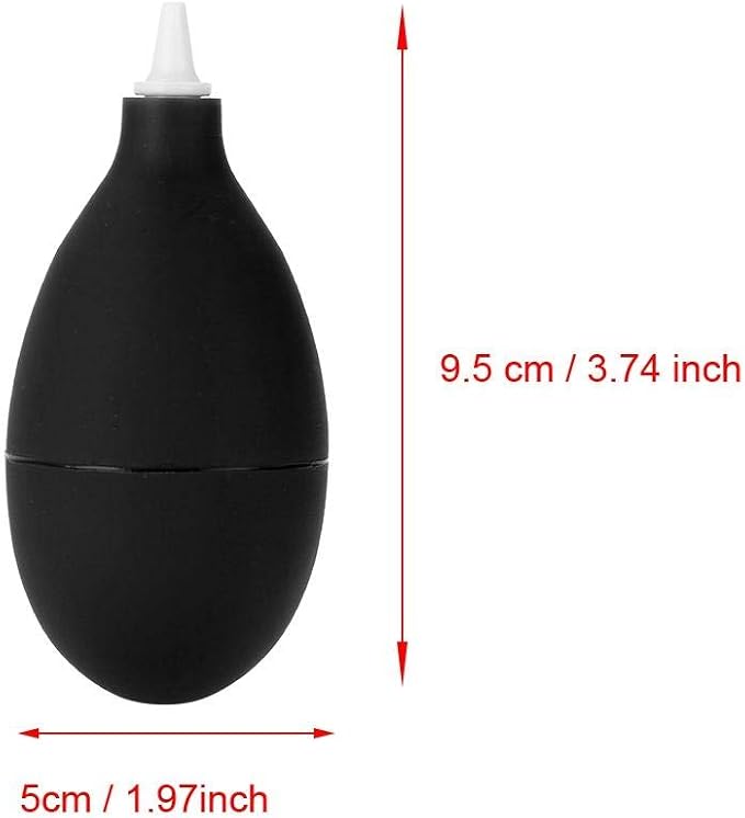 Semme Keyboard Cleaner, Rubber Powerful Air Dust Blower Pump, Cleaner Tool for Camera Watch Phone Keyboard Lens Filter Cleaning(Black)