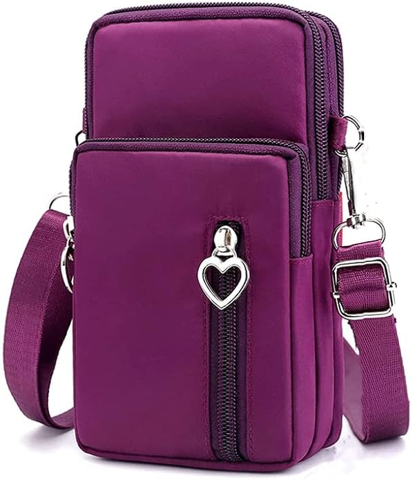 Little Purse Cell Phone Crossbody Case Bag for Pixel 6 Pro, Galaxy S22 Ultra, S21 FE, Z Fold 4, Note 20, A03S OnePlus 10 Pro