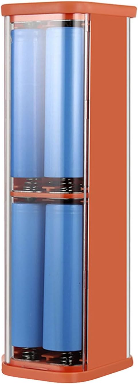Portable 8x18650 Battery Storage Box Power Sources Box with Quickly Charging MultiProtection Features