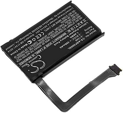 3.8v Compatible with Battery A1596 2 Charging Case, Charging Case, MRXJ2ZP/A, MV7N2ZP/A
