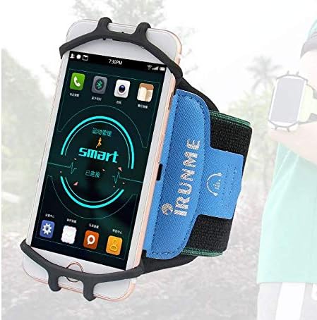 360 Running Armband Phone Holder for Samsung Galaxy Note 20 Ultra, S20 S21 Ultra, S20+ S21 Plus, Note 10 Lite 10 Plus 9, S10 Lite Plus, A11 A21 A51 A71 A10S A20S A21S LG Stylo 6 V60 K51 Velvet (Black)