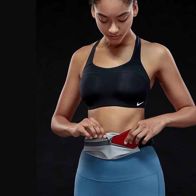 Running Belt for men,Water Resistant Fanny Pack for Women,cycling exercise travel,Reflective strips suitable for night,Slim Running adjustable size running belt bag for iPhone 17 16 15 Samsung