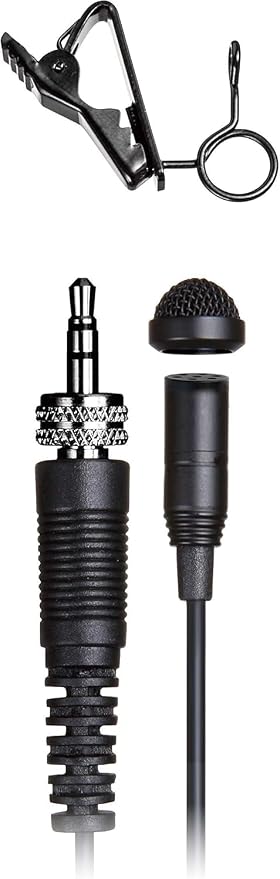 Tascam TM-10LB Lavalier Microphone, Black