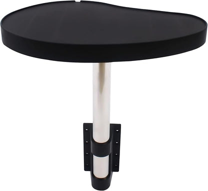 Anti-Slip Spa Caddy Tray, 360° Swivel Side Table Tray for Hot Tubs & Swim Spas – Durable & Space-Saving Design, Black