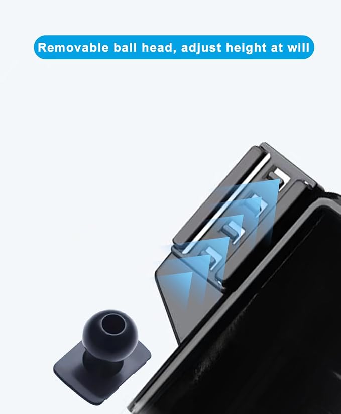 Car Phone Holder for Toyota CHR/CH-R Accessories 2019-2023 2020 2021 2022 Mount Cell Phone Holder for 2023 CHR Fit for Most Smartphones, 8Inch Screen Only