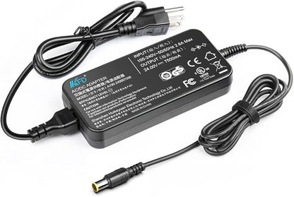 KFD 180W AC Adapter Charger for Jackery Portable Power Station Explorer 1000 880 Solar Generator Power Supply Cord US Plug Cable P/N KA18024075-6C 24V 7.5A