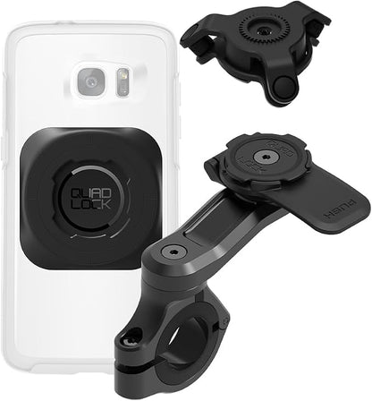 Quad Lock Handlebar Motorcycle Phone Mount PRO Kit with Vibration Dampener and MAG Universal Adaptor
