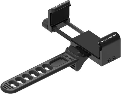 LEZYNE Lightweight CNC-Machined Aluminum Smart Vise Bicycle/Bike Phone Mount, Secure Hold, Twist Knob Precise Mounting, Non-Slip Material, Sturdy Aluminum Construct - 80.4mm, 80.5mm, 63.4mm