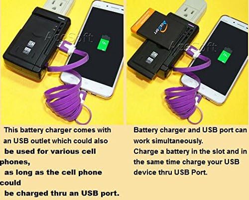 High Power 6400mAh Extended Double Layer Battery Universal Desktop USB/AC Charger Back Cover TPU Full Edge Protection Case Stylus Compatible with Samsung Galaxy S4 mini L520 Sprint