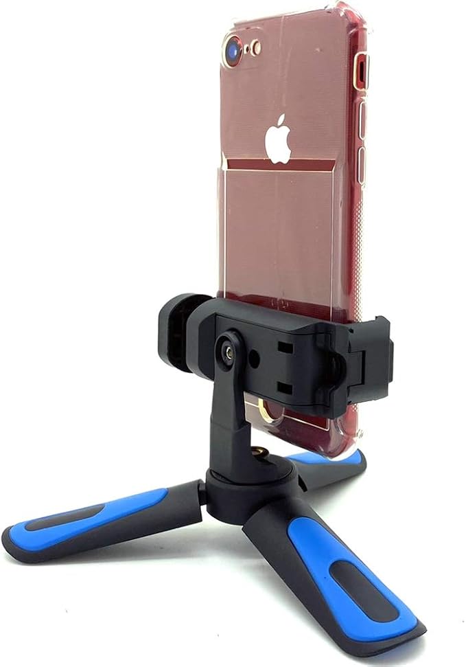 AccessoryBasics SNAP-II Smartphone Holder Mini Hand Grip Stabilizer Tripod Kit for Camera & Smart Phone 16 15 14 13 12 Pro Max Galaxy S25 S24 Ultra Pixel 7 8 9 10