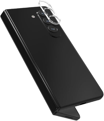 ZAGG Glass Elite Anti-Reflective Samsung Galaxy Z Fold6 Camera Lens Protector - Tempered Glass Lens Protector with Polycarbonate Frame, 5X Stronger, Maximum Scratch Protection, Smudge Resistant