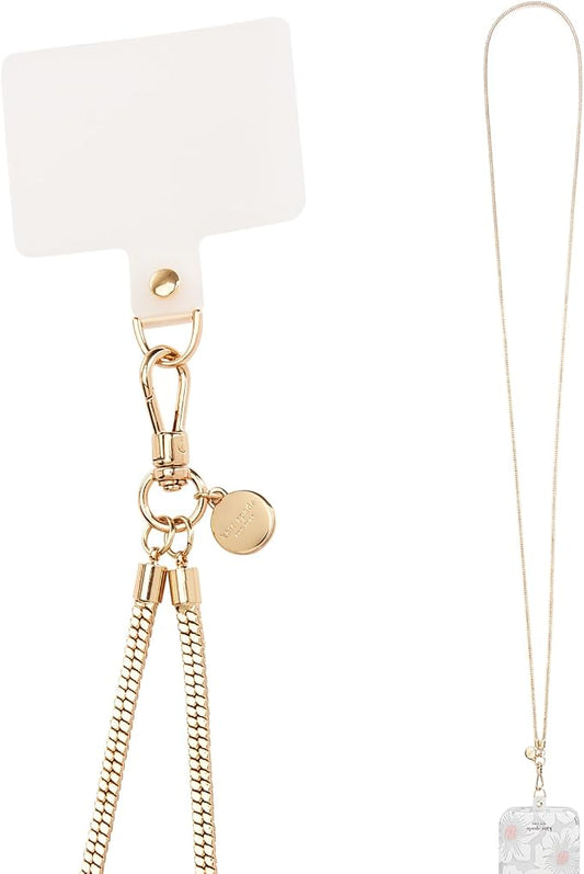 kate spade new york Crossbody Phone Chain - Neck Chain Holder - Heart of Gold
