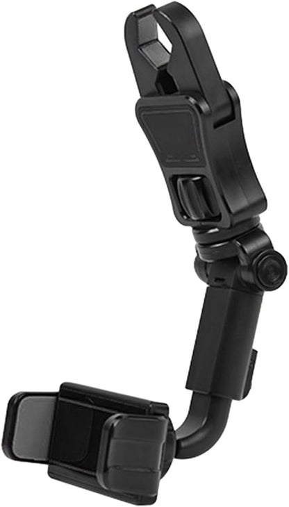 Phone Holder Rear View Mount Adjustable Phone Holder Auto Rear Headrest Mount Bracket Retractable Phone Accessories