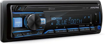 Alpine UTE-73BT Mech-Less Digital Media Receiver with Bluetooth® Wireless Technology