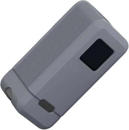 Silicone Case for 27, 650mAh 250W Power Supply Adapter Case Storage Holder with Tripod Hole and Card Slots with Handle Shockproof Silicone Skin Grey