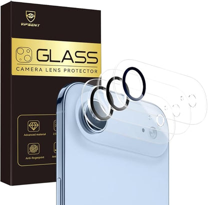 Camera Lens Protector for iPhone 17 Air 6.6",9H Tempered Glass，Ultra HD, Scratch Resistance Easy to Install，Case Friendly， 3-Pack