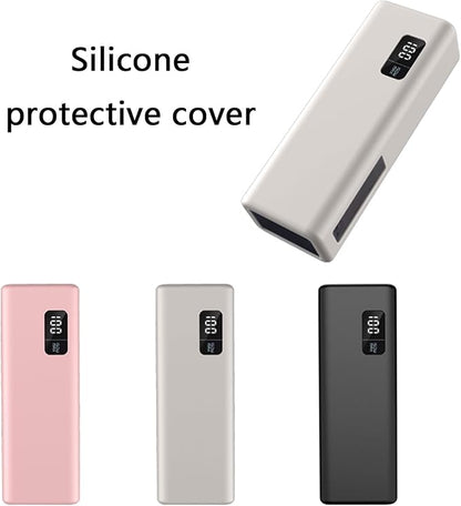 QMQJIA Silicone Case for 15 20000mAh PB200P 150W Portable Fast Charging Storage Power Banks Protective Shock Absorption Covers