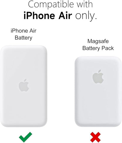 oakxco Silicone Case Compatible with Magsafe Battery Pack, Magsafe Battery Pack Cover, Scratch & Shatter Resistant, Black