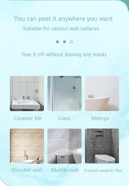 Shower Phone Holder Waterproof - 360° Bathroom Wall Phone Mount Stand Water Proof Anti Fog Case, Suitable for Phones Under 7 inches (First Generation Green)