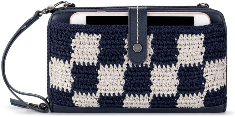 The Sak Iris Smartphone Crossbody Purse - Small Women's Cellphone Bag & Wallet For Everyday- Convertible Wristlet With Zipper