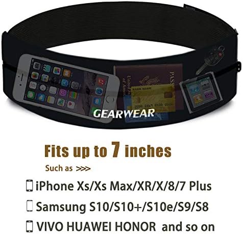 Running Belt | Runner Fanny Pack for Women and Men | Adjustble Waist Band Pack for Storage Phone
