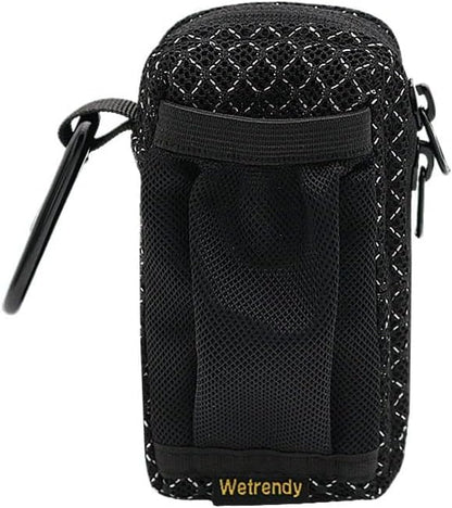 Portable Power Bank Bag for Anker A1637 Portable Power Source Breathable Bag Outdoors Travel Ventilate Carrying Case with Carabiner Clip