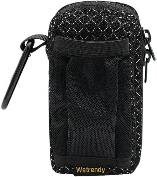 Portable Power Bank Bag for Anker A1637 Portable Power Source Breathable Bag Outdoors Travel Ventilate Carrying Case with Carabiner Clip