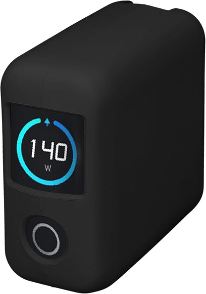 kwmobile Case Compatible with Anker Zolo 140W - Portable Powerbank Cover - External Battery Charger Bag, Shockproof - Black