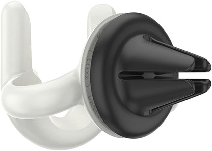 PopSockets Car Phone Mount, Vent Mount, White - White