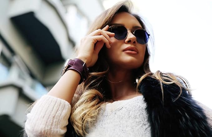 HARDISTON Cuff Watch Band Compatible with Apple 44mm for men & women, Handmade Genuine Leather, Compatible with iWatch Series 11 10 9 8 7 6 5 4 3 2 1 SE Ultra, Wrist Bracelet Band, Small/Band-Black