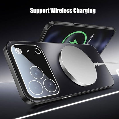 Magnetic Case for iPhone 17 Pro Max/17 Pro/Air/17,Heavy Duty Protection Camera Shock Protection Slim Wireless Charging Matte Phone Cover (17,Black)